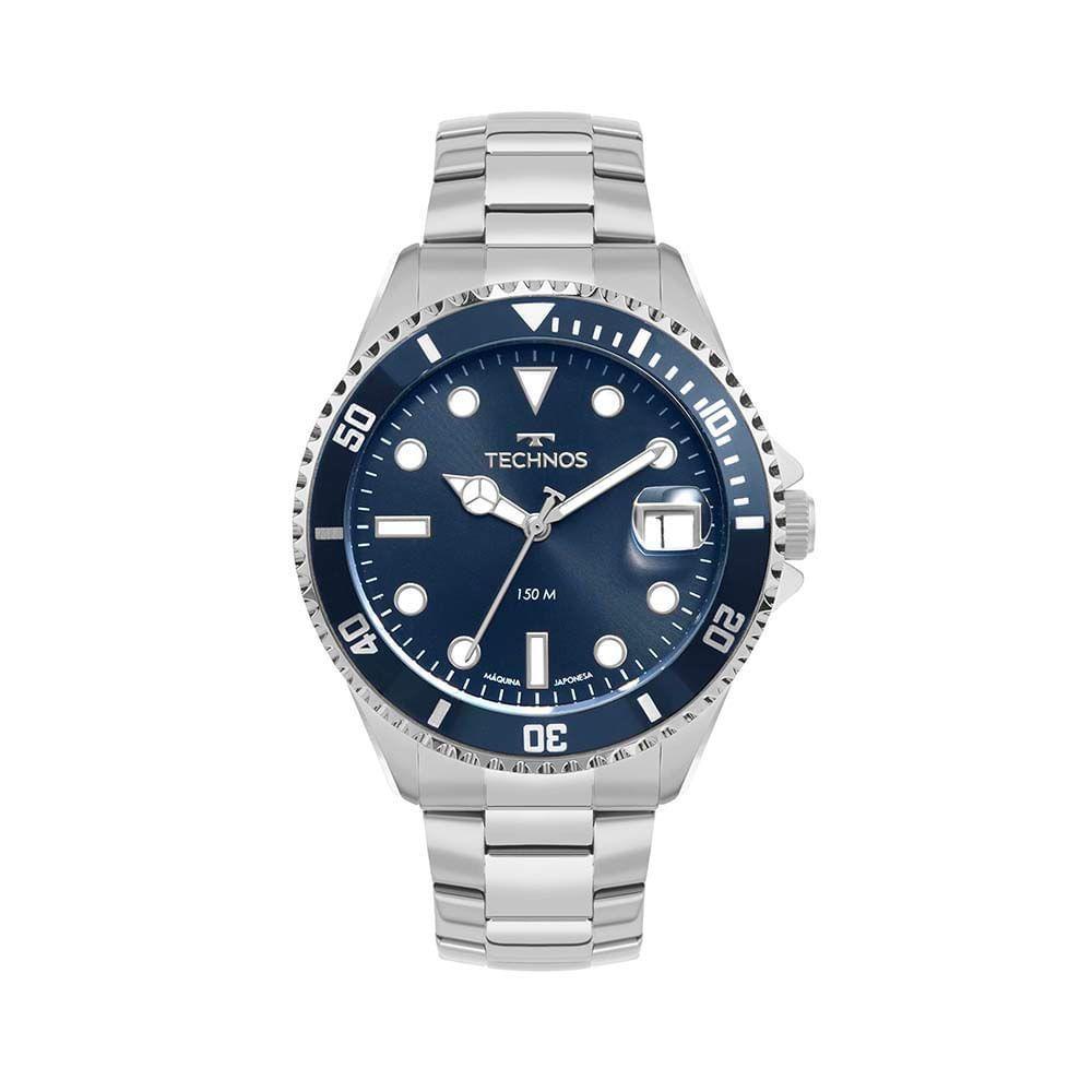 Relógio Technos Masculino Acqua Prata - 2415eg/1a - 1