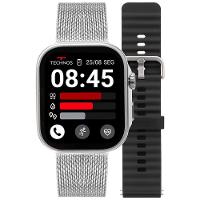 Smartwatch Technos Connect Max Call Prata - Tmaxcab/9k Relogio Smarts Unissex Connect Prata - Tmaxcab/9k - 1