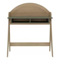 Escrivaninha 2 Nicho Em Mdf Ceci Carvalho E Verde Menta - 7