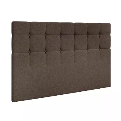 Cabeceira Casal Parma Linho Marrom 140cm
