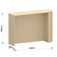 Bancada Para Cozinha Ilha Com Tampo Aurora Carvalho - 2