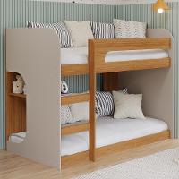 Beliche Montessoriana Ema Nature/off White Com Proteção E Colchões Supreme D33 - Permóbili Baby Nature/off White - 2