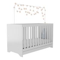 Berço 3 Em 1 com Colchão Incluso Multimóveis Mp0527c Branco - 3