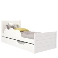 Bicama Elza Branco Com Proteção E Colchões Light D33 - Permóbili Baby Branco - 1