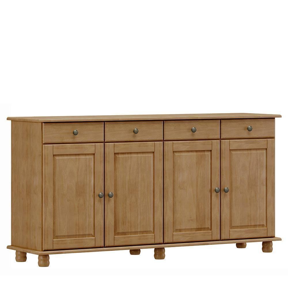 Balcão Aparador Rubi 4 Portas E 4 Gavetas Freijó - Finestra Móveis Freijó - 1