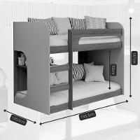 Beliche Montessoriana Ema Branco Com Proteção E Colchões Supreme D33 - Permóbili Baby Branco