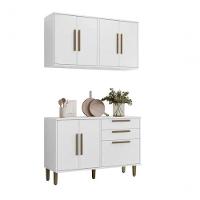 Cozinha Lorena 7 Portas 2 Gavetas Kaiki Móveis - Branco - 2