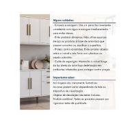 Cozinha Lorena 7 Portas 2 Gavetas Kaiki Móveis - Branco - 6