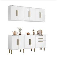 Cozinha Completa 11 Portas 2 Gavetas Lorena Kaiki Móveis - Branco - 2