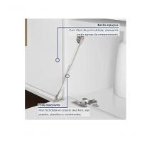 Cozinha Completa 11 Portas 2 Gavetas Lorena Kaiki Móveis - Branco