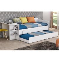 Sofá Cama Helena Branco Com Escrivaninha - Permóbili Baby Branco - 4