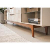 Rack Para Tv Até 75 Polegadas 2 Gavetas Los Angeles Tauari E Off White 218cm - 5