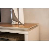 Rack Para Tv Até 75 Polegadas 2 Gavetas Los Angeles Tauari E Off White 218cm - 6