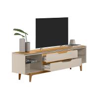 Rack Para Tv Até 75 Polegadas 2 Gavetas Los Angeles Tauari E Off White 218cm - 7