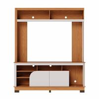 Estante Home Para Tv Até 65 Polegadas 2 Portas Belaya Freijó E Off White - 1