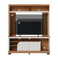 Estante Home Para Tv Até 65 Polegadas 2 Portas Belaya Freijó E Off White - 3