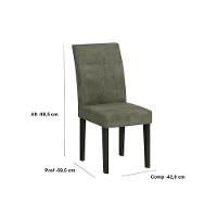 Conjunto Sala De Jantar Luna 120 Mdf Com 4 Cadeiras - 5