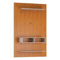 Painel Para Tv Até 50 Polegadas Com Nicho Byte Mel E Off 115cm - 2