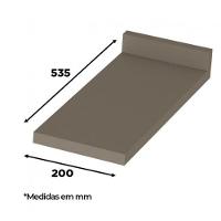 Balcão Porta Toalha Com Tampo Connect Duna/cristal - Móveis Henn Duna/cristal - 4