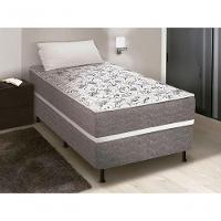 Cama Box Solteiro Conjugada Londres - Bello Box - Molas Ensacadas D33 57x88x188 - 2