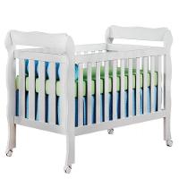 Quarto De Bebê Ane Com Berço Americano Lila Branco Brilho – Phoenix Baby - 6