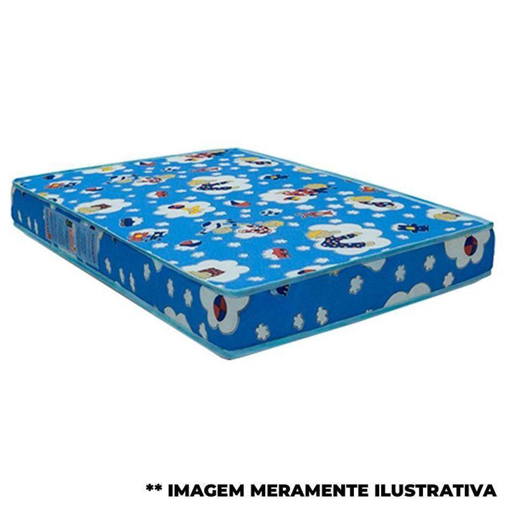 Berço Americano Lara Com Colchão Para Berço Americano E Guarda Roupa Ternura Baby 4 Portas Branco Flex - Incorplac - 8