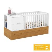 Berço Americano Multifuncional Formare Branco Freijó Com Colchão Gazin – Matic - 2