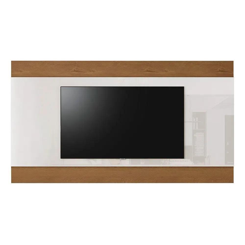 Painel Para Tv Até 65 Polegadas Merlot Off White E Naturale 178cm - 1