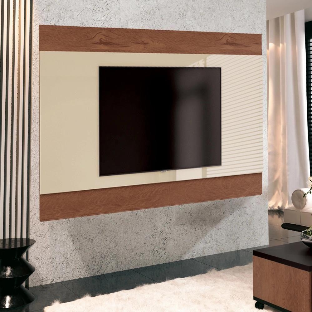 Painel Para Tv Até 65 Polegadas Merlot Off White E Naturale 178cm - 4