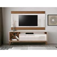 Painel Para Tv Até 65 Polegadas Merlot Off White E Naturale 178cm - 2