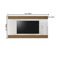 Painel Para Tv Até 65 Polegadas Merlot Off White E Naturale 178cm - 3