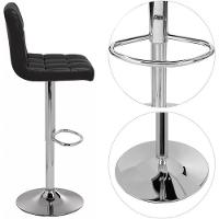 Kit 3 Banqueta Gomos Preto – Estilo Moderno, Conforto E Versatilidade Para Seu Ambiente