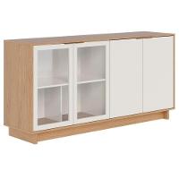 Aparador Para Sala Buffet Ambiente Vitória Freijó Off White – Colibri - 3