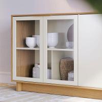 Aparador Para Sala Buffet Ambiente Vitória Freijó Off White – Colibri - 5