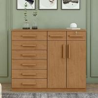 Cômoda Sapateira Ambiente Toronto Amêndoa Clean - Lopas - 1