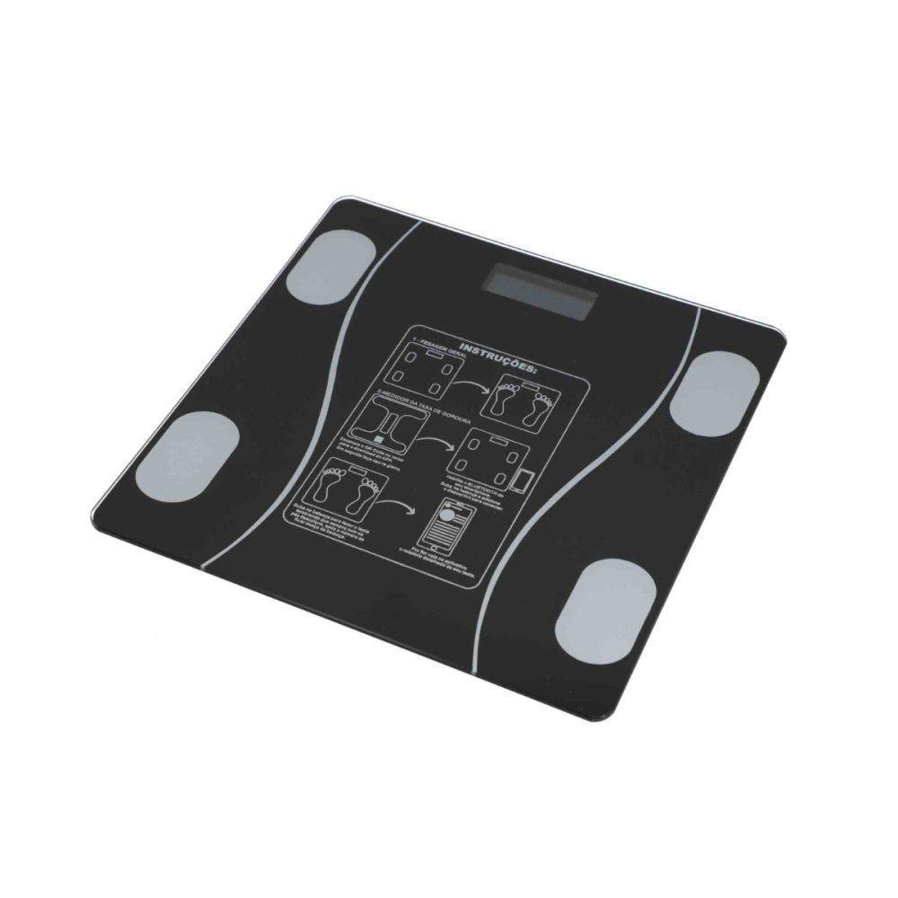Balança Digital Bioimpedância Bluetooth Alta Precisão 180kg - 1