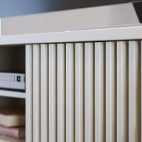 Rack Para Tv Até 75 Polegadas 1 Porta 2 Gavetas Veneza Off White 200cm - 5