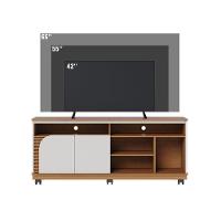 Rack Bancada Ambiente Jurerê 1.5 Freijó Off White Matte – Colibri - 3