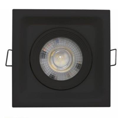 Spot Led Deep 5w 3000k Quadrado Preto Embutir - Áreas Internas