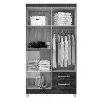 Quarto De Bebê 4 Portas Ternura Baby Com Berço Mirelle Branco Brilho Com Colchão - Incorplac - 3