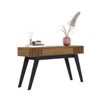 Painel Para Tv Suspenso Tocantins 1.6 Preto Acetinado Noce Milano Com Aparador Para Sala Riviera Noce Milano – Colibri