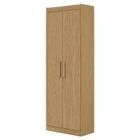 Guarda Roupa Solteiro Paris 2045150 Com Armário Multiuso 2000191 E Cômoda 2014148 Atacama - Aramóveis - 5