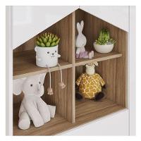 Guarda Roupa Infantil Ambiente Ternura 4 Portas Branco Jequitibá Hp - Henn