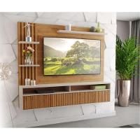 Painel Home Para Tv Até 65 Polegadas 1 Porta Versalhes Mel E Off 180cm - 2