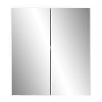 Sapateira 2 Portas Suspensa Com Espelho Nina Multimóveis V6011 Branca Branco - 2