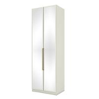 Armário 2 Portas Com Espelhos Predileto Areia - Henn - 1