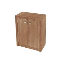 Balcão Escritório Com 2 Portas Multimóveis Vcr25013 Amendoa Amêndoa - 2