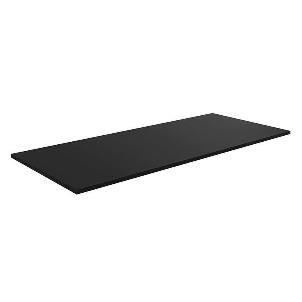 Tampo Para Balcão 120 Cm Preto Fosco - Ajl - 1