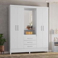 Guarda Roupa Infantil Capelinha Pérsia Branco Flex – Demóbile - 2