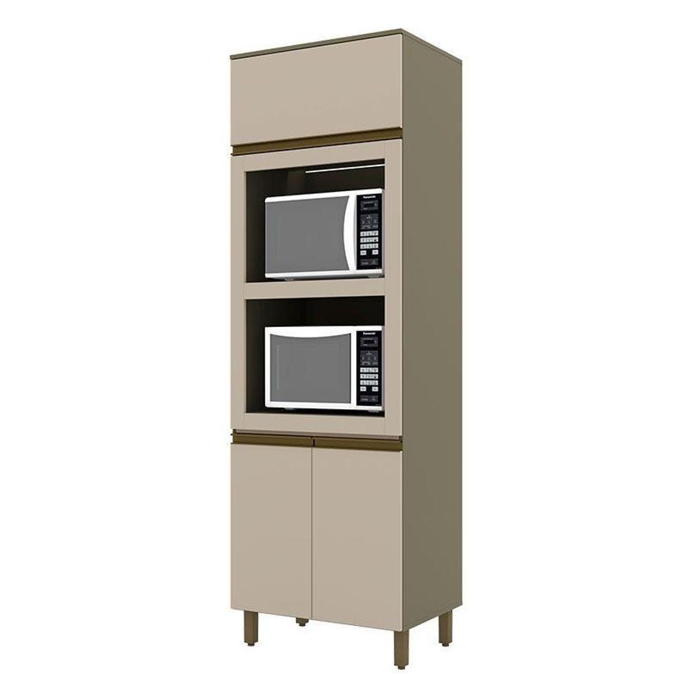 Armário Paneleiro Torre Quente 2 Fornos Connect Duna Cristal – Henn - 1